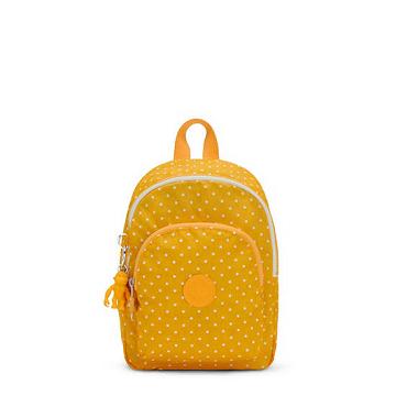 Kipling Curtis Compact Printed Convertible Ryggsäck Gula | SE 1670KO